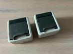2x Gira IP44 opbouwstopcontact, Ophalen of Verzenden, Gebruikt