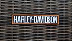 Harley Davidson strijk patch embleem - 105 x 30 mm, Ophalen of Verzenden, Nieuw