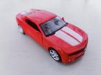 chevrolet camaro rood schaal 1/32 zie foto's nieuw, Ophalen of Verzenden, Nieuw, Auto, Overige merken
