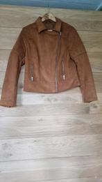 Cognac C&A Jasje Suede Look - Maat 40, Maat 38/40 (M), Bruin, Ophalen of Verzenden, Zo goed als nieuw