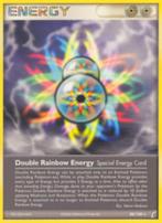 Double Rainbow Energy 88/100 - Ex Crystal Guardians, Ophalen of Verzenden, Losse kaart, Zo goed als nieuw