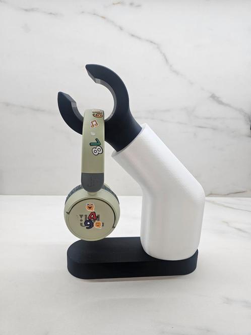 Unieke koptelefoonhouder – geïnspireerd op een LEGO-arm!, Audio, Tv en Foto, Koptelefoons, Nieuw, Overige merken, Ophalen of Verzenden
