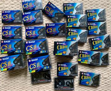 NOS BASF CSII-90 Chrome Super Quality II 90 cassettebandjes beschikbaar voor biedingen