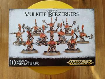 Warhammer 40k - Vulkite berzerkers - Fyreslayers beschikbaar voor biedingen