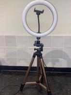 Selfie lamp in hoogte verstelbaar met afstandsbediening, Ophalen of Verzenden, Zo goed als nieuw, Overige typen