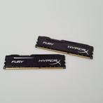 HyperX Fury black HX316C10FBK2/16 16GB DDR3 1600MHz, Gebruikt, DDR3, Ophalen of Verzenden, Desktop