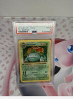 PSA 9 Venusaur BS 1st Edition shadowless, Ophalen of Verzenden, Nieuw, Losse kaart