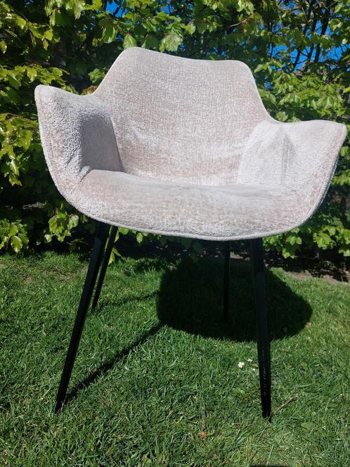 Te koop: 6 eetkamerstoelen Kave Home, Huis en Inrichting, Stoelen, Zo goed als nieuw, Vijf, Zes of meer stoelen, Stof, Ophalen