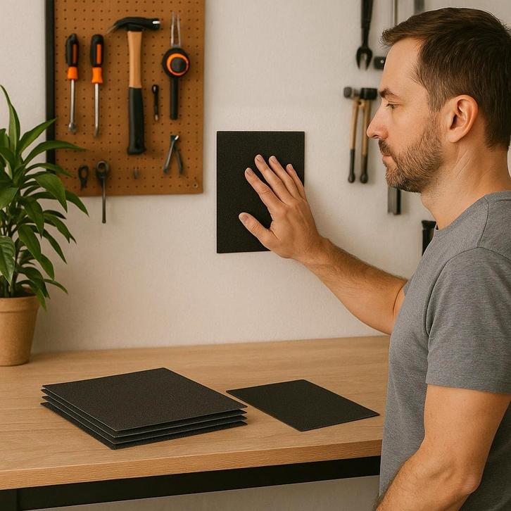 Partij zwarte KAP 5-pack schuurpapier korrel 80, Doe-het-zelf en Verbouw, Gereedschap | Handgereedschap, Nieuw, Ophalen of Verzenden