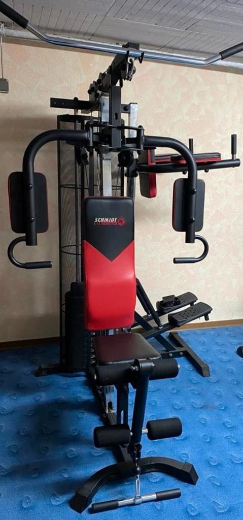 Multigym fitnessapparaat – Schmidt Sportsworld, Sport en Fitness, Fitnessapparatuur, Zo goed als nieuw, Metaal, Ophalen