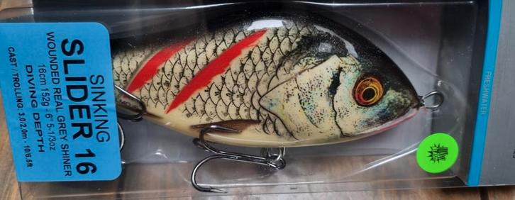 C. Salmo Slider 16 special Grote slider Kunstaas, Watersport en Boten, Hengelsport | Roofvissen, Nieuw, Overige typen, Ophalen of Verzenden