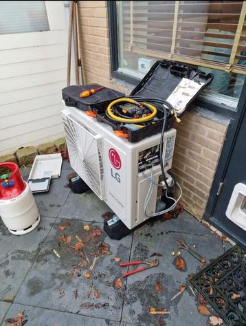 Airco bijvullen, onderhoud, installeren, inbedrijfstellen  beschikbaar voor biedingen