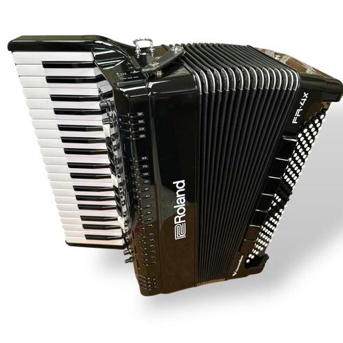 Als nieuwe Roland FR-4x digitale accordeon + garantie, Muziek en Instrumenten, Accordeons, Zo goed als nieuw, Toetsaccordeon, 96-bas