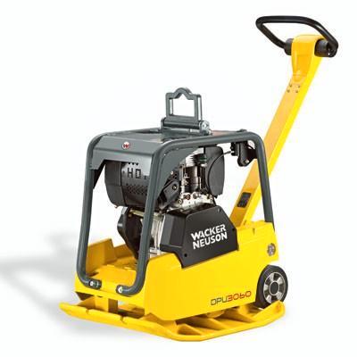 Trilplaat - triller Wacker DPU 3060 met ELEKTRISCHE START, Tuin en Terras, Hand-tuingereedschap, Nieuw, Ophalen of Verzenden