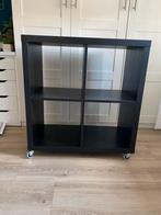 Ikea kallax kastje op wieltjes 4 nisjes, Ophalen, Gebruikt, 50 tot 100 cm, Minder dan 100 cm