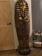 Decoratieve Egyptische Sarcofaag, Ophalen of Verzenden, Gebruikt
