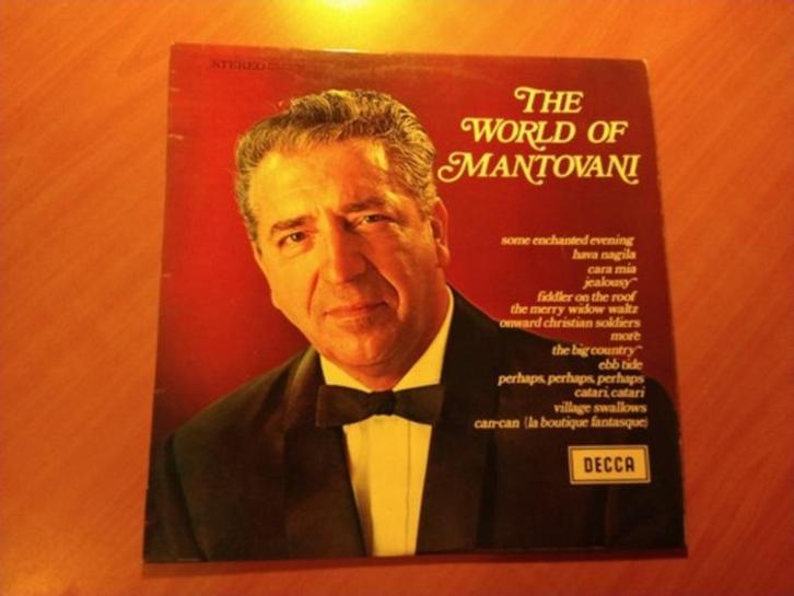 Elpee The World of Montovani, Cd's en Dvd's, Vinyl | Klassiek, Gebruikt, Barok, Overige typen, 12 inch, Ophalen of Verzenden
