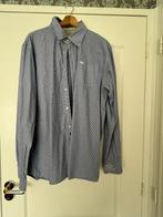 Scotch & Soda blauw wit gestreept overhemd maat XXL, Blauw, Ophalen of Verzenden, Zo goed als nieuw, Overige halswijdtes