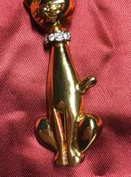 Poes, Sieraden, Tassen en Uiterlijk, Broches, Met kristal, Overige materialen, 4 tot 7 cm, Nieuw