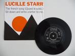 single LUCILLE STARR -THE FRENCH SONG- LONDON RECORDS, 1965, Pop, Ophalen of Verzenden, 7 inch, Single