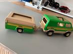 Vintage Tonka auto met vouwwagen, Ophalen, Gebruikt