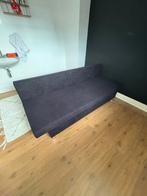 Slaapbank, Ophalen, Gebruikt, Zwart, Twijfelaar