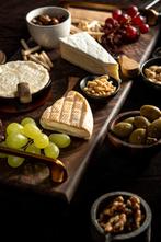 Luxe serveerplank #1 (figured black walnut), uniek, Huis en Inrichting, Keuken | Keukenbenodigdheden, Ophalen of Verzenden, Nieuw