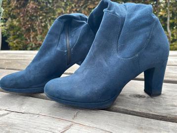 Mooie blauw suède laarzen Tamaris maat 38 - nieuwe staat  beschikbaar voor biedingen