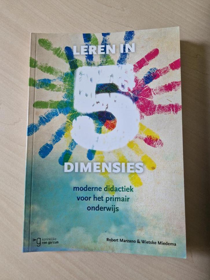 Leren in vijf dimensies - Robert Marzano, Boeken, Studieboeken en Cursussen, Zo goed als nieuw, HBO, Alpha, Ophalen of Verzenden