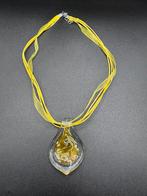 Murano glazen blad hanger, Overige voorstellingen, Glas of Kristal, Nieuw, Ophalen of Verzenden