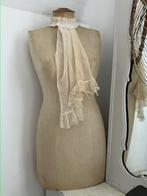 Mooie paspop buste met jabot - wagenschuur, Antiek en Kunst, Ophalen of Verzenden
