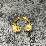 18k gouden ring panter model nieuw, Sieraden, Tassen en Uiterlijk, Ringen, 20 of groter, Heer, Ophalen of Verzenden, Zo goed als nieuw