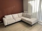 Hoekbank 4-zits beige, Ophalen, 250 tot 300 cm, Hoekbank, Zo goed als nieuw