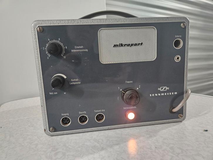 Vintage Sennheiser Mikroport Ontvanger T250, Audio, Tv en Foto, Professionele Audio-, Tv- en Video-apparatuur, Gebruikt, Ophalen of Verzenden