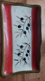 Gave grote stenen mediterraanse schaal, Ophalen of Verzenden, Overige stijlen, Aardewerk, Schaal of Schalen