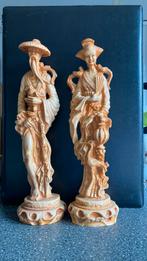 Aziatische set. Onbeschadigd. Gesigneerd. ”VINZENZI.M”, Antiek en Kunst, Ophalen of Verzenden