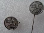2 x Metaal k.n.g.v. Broche & Speld., Verzamelen, Speldjes, Pins en Buttons, Ophalen of Verzenden, Zo goed als nieuw