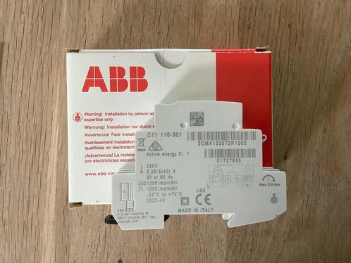 Energiemeter (kWh meter) met pulsuitgang en alarm., Doe-het-zelf en Verbouw, Elektra en Kabels, Nieuw, Overige typen, Ophalen of Verzenden