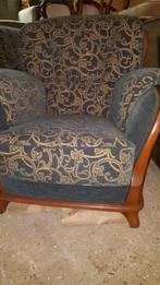 2 excl kersen jugendstil FAUTEUILS met bank, Ophalen, Gebruikt