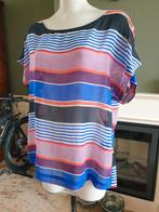 Expresso mooie gekleurde top shirt mt L 42 Gratis Verzenden, Kleding | Dames, Tops, Maat 42/44 (L), Zo goed als nieuw, Korte mouw