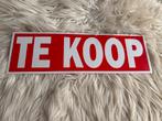 Te Koop / Verkocht bordje, Ophalen of Verzenden