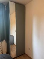 Pax Ikea donkergrijs met groene deur, Huis en Inrichting, Kasten | Kledingkasten, Ophalen, 200 cm of meer, 50 tot 100 cm, Met hangruimte