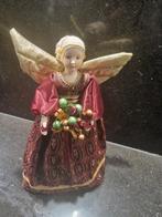 Vintage Engel, Huis en Inrichting, Woonaccessoires | Kandelaars en Kaarsen, Gebruikt, Rood, Ophalen of Verzenden, Metaal