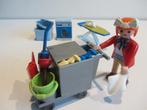 PLAYMOBIL Hotel Kamermeisje + Trolley wasmachine strijkplank, Ophalen of Verzenden, Gebruikt, Los playmobil