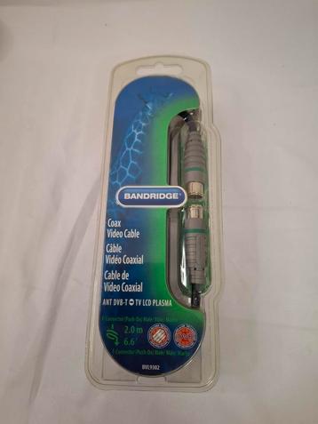 Bandridge Coax Video Kabel - 2 Meter beschikbaar voor biedingen