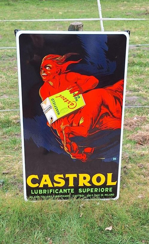 Nieuw Castrol emaille reclamebord️⛽️, Verzamelen, Merken en Reclamevoorwerpen, Nieuw, Reclamebord, Ophalen