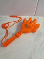 Klaphandje oranje, Berentzen  apfelkorn,, Ophalen of Verzenden, Zo goed als nieuw, Overige typen, Carnaval