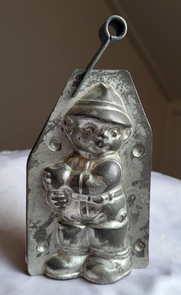 Oude Chocoladevorm: Visser (Fisherman), Antiek en Kunst, Curiosa en Brocante, Ophalen of Verzenden