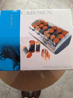 Carmen Softsetter Quick & Big Curl - Haarrollerset, Ophalen of Verzenden, Gebruikt, Haarverzorging