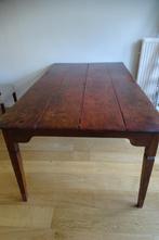 Koloniale eettafel, Ophalen, Gebruikt, Rechthoekig, Overige houtsoorten